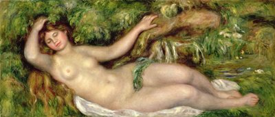 Nudo reclinato, 1910 da Pierre Auguste Renoir